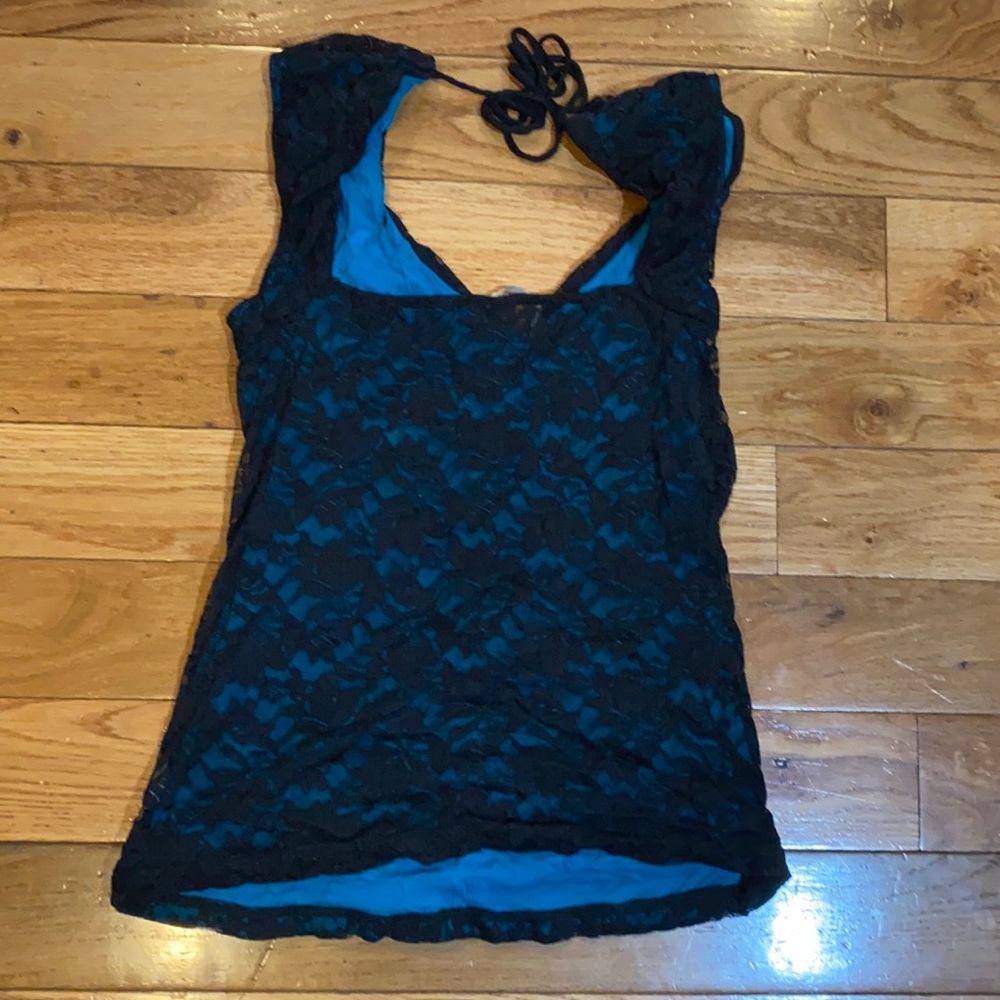 Lace sea-green